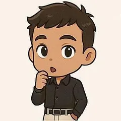 A cartoon portrait of Tejas